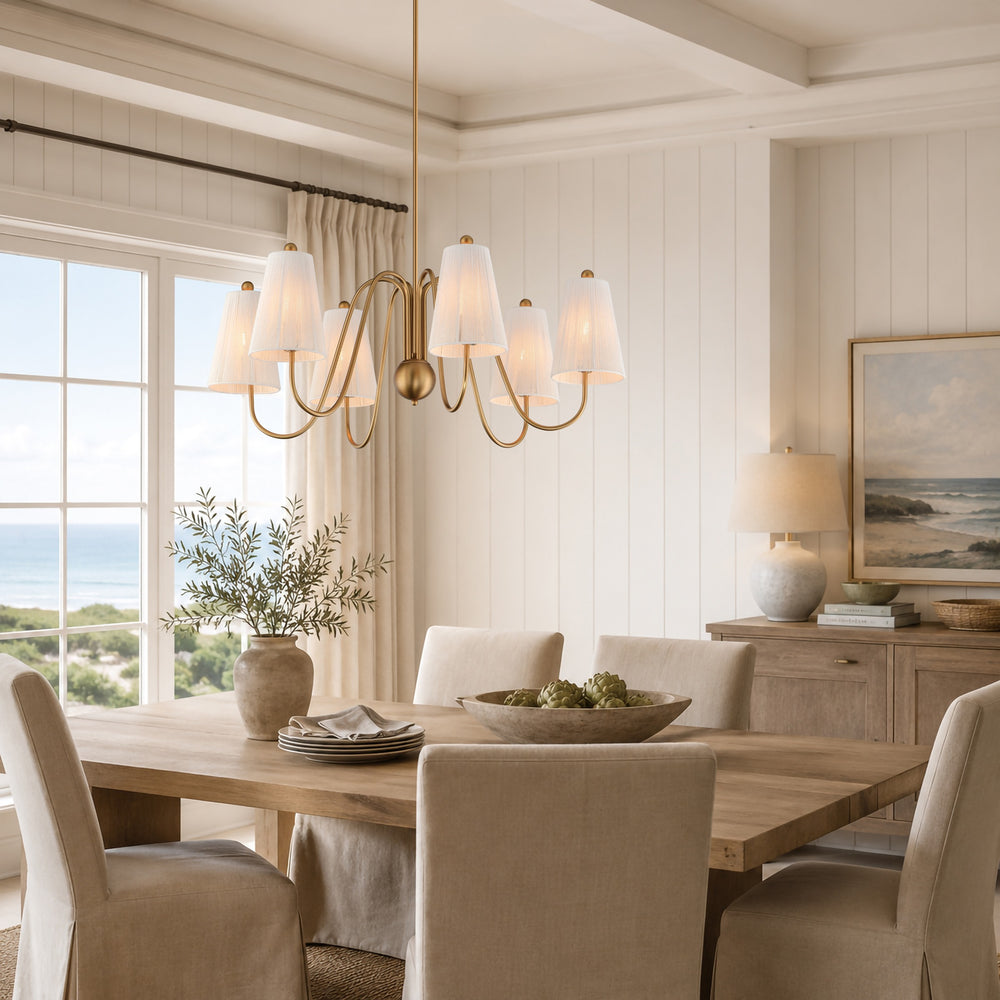 Valette 6-Light Chandelier by Studio M Lighting – lifestyle