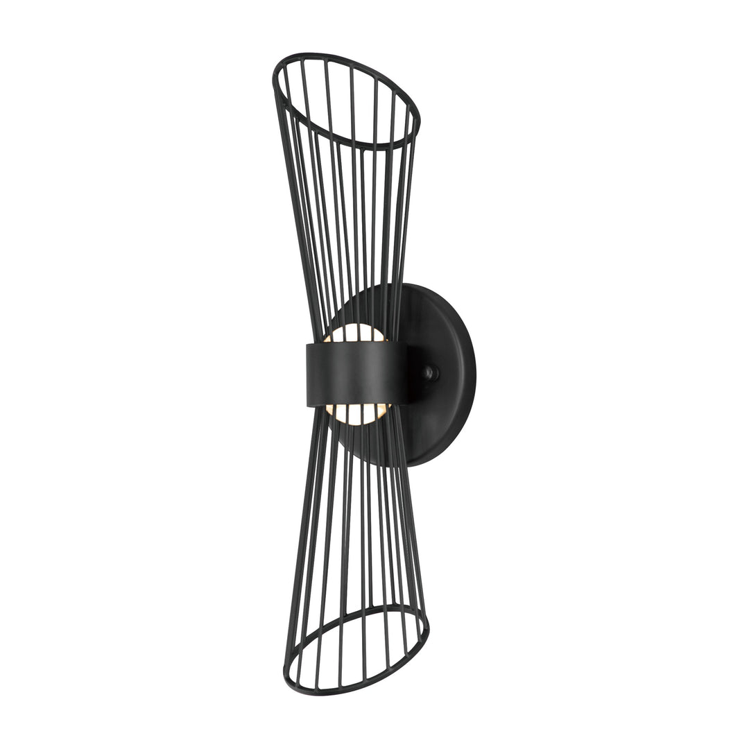 Zeta LED Wall Sconce by Studio M Lighting in Black
