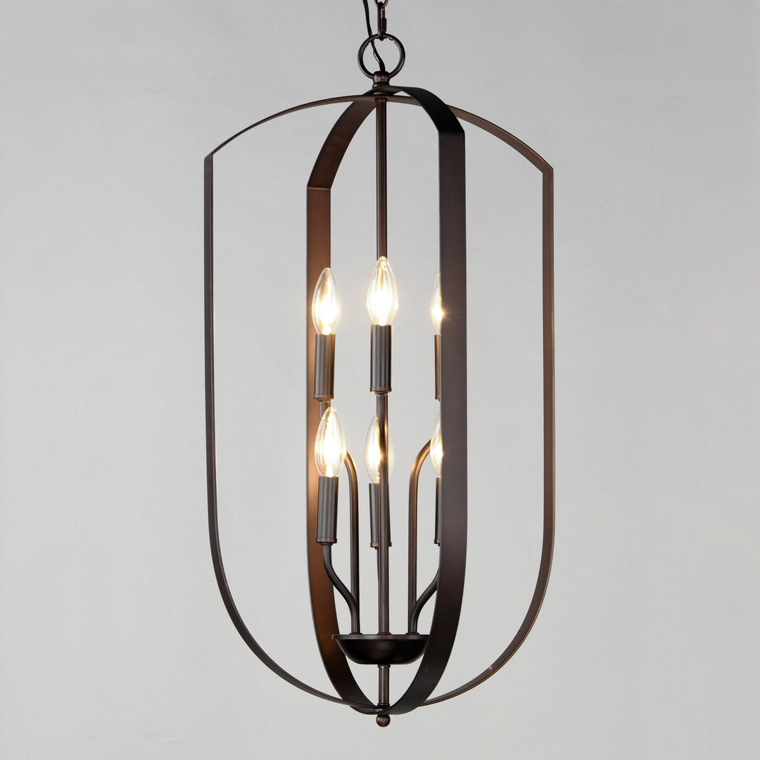 Provident 6-Light Chandelier 160039 by Studio M Lighting – lifestyle