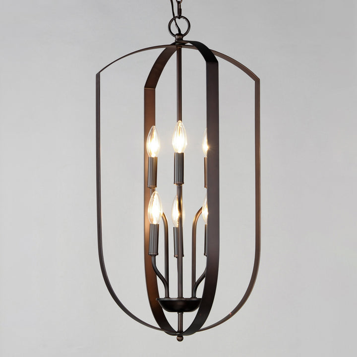 Provident 6-Light Chandelier 160039 by Studio M Lighting – lifestyle