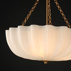 Bundt 17.5 Pendant / Semi-Flush Convertible by Studio M Lighting – lifestyle