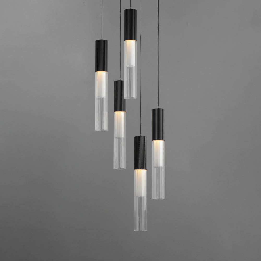 Reeds 5-Light LED Pendant by Studio M Lighting – lifestyle