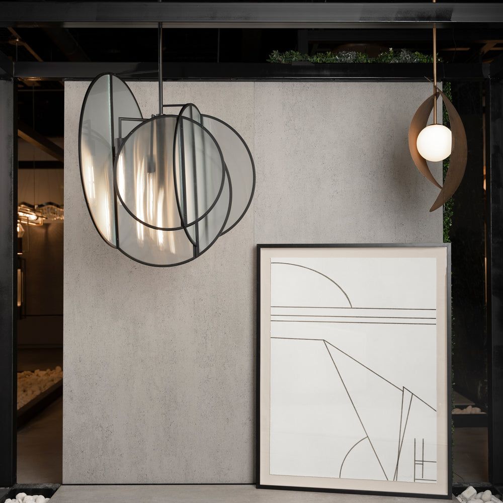 Chips 1-Light Pendant by Studio M Lighting – lifestyle