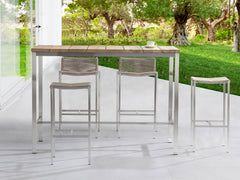 Stone Outdoor Bar Table by Whiteline Modern Living – lifestyle