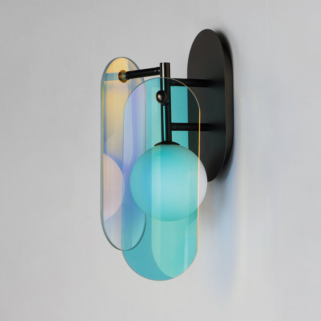 Megalith - Glass Megalith LED Wall Sconce by Studio M Lighting – lifestyle