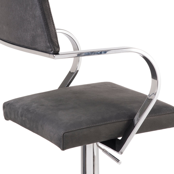 Elva Hydraulic Bar Stool by Kube