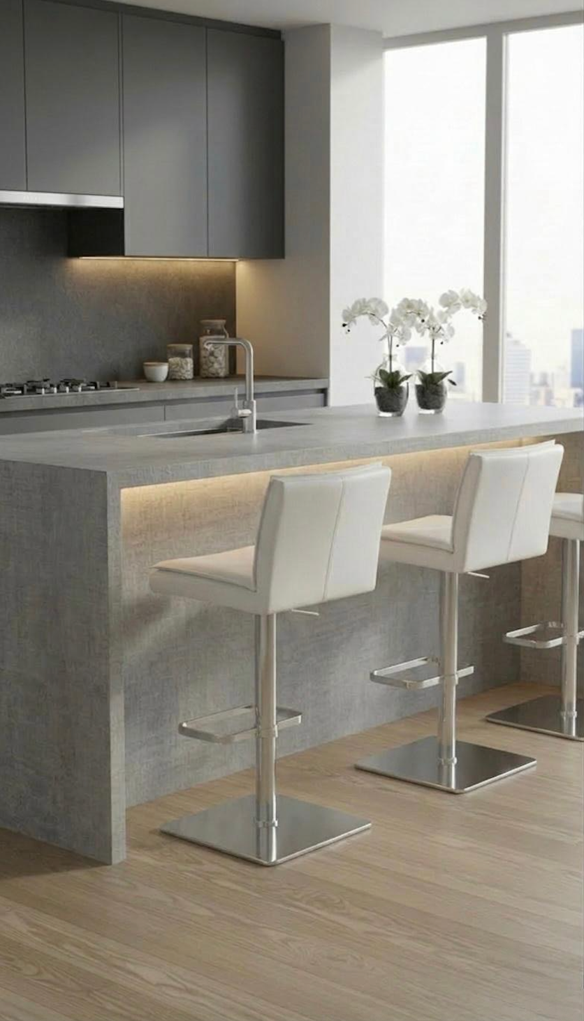Maxsoft Hydraulic Bar Stool by Kube