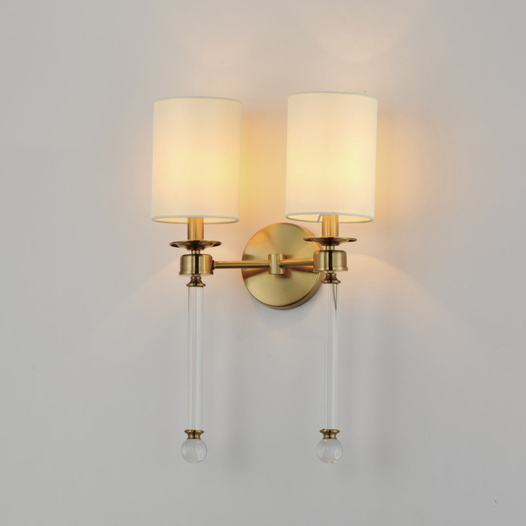 Lucent 2-Light Wall Sconce by Studio M Lighting – lifestyle