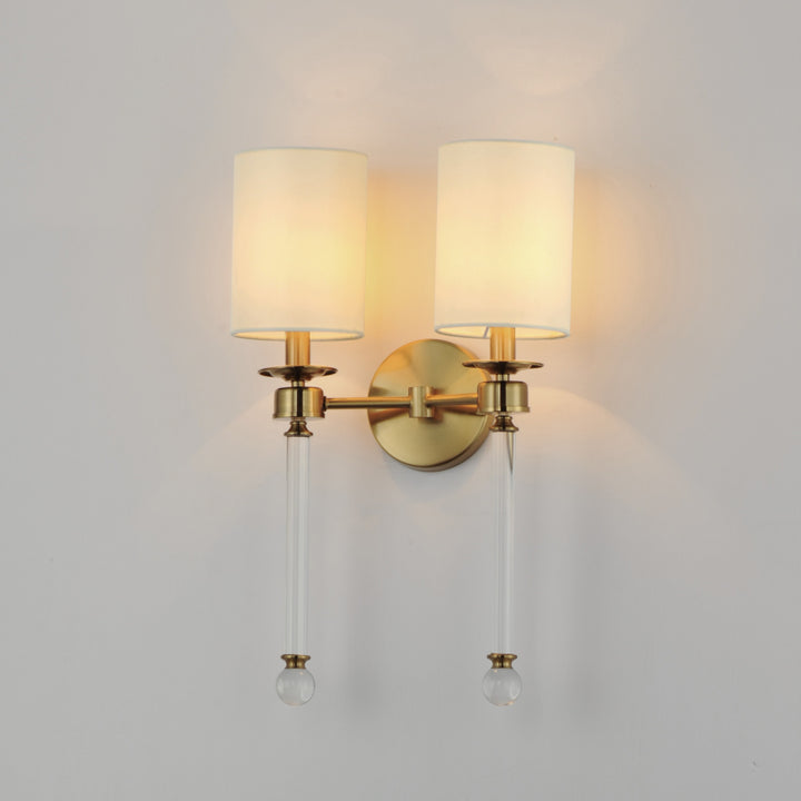 Lucent 2-Light Wall Sconce by Studio M Lighting – lifestyle