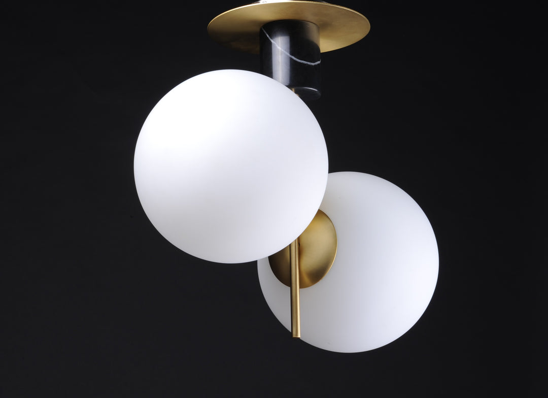 Vesper 2-Light Semi-Flush by Studio M Lighting – lifestyle