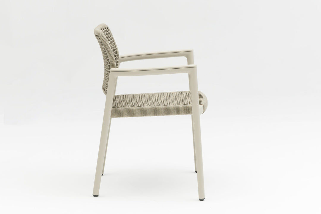 Tolo Dining Armchair - Mocha by Whiteline Modern Living – lifestyle
