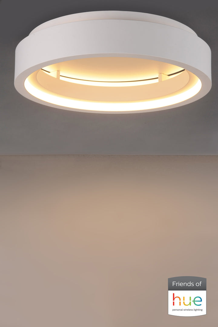 iCorona FoH i-Corona LED Flush Mount with Philips Hue by Studio M Lighting – lifestyle