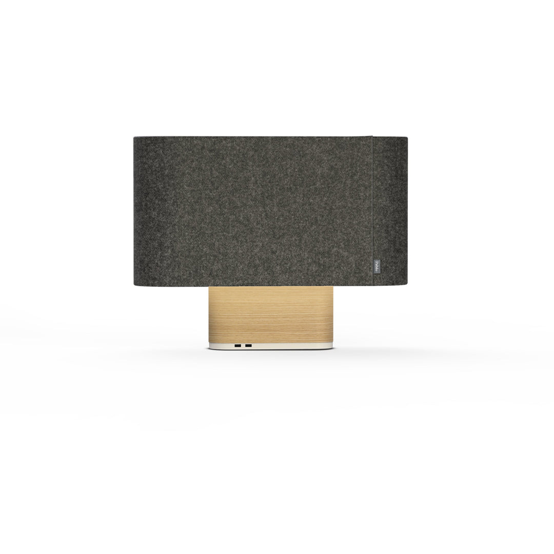 BELMONT TABLE LAMP Charcoal Oak Pablo Designs