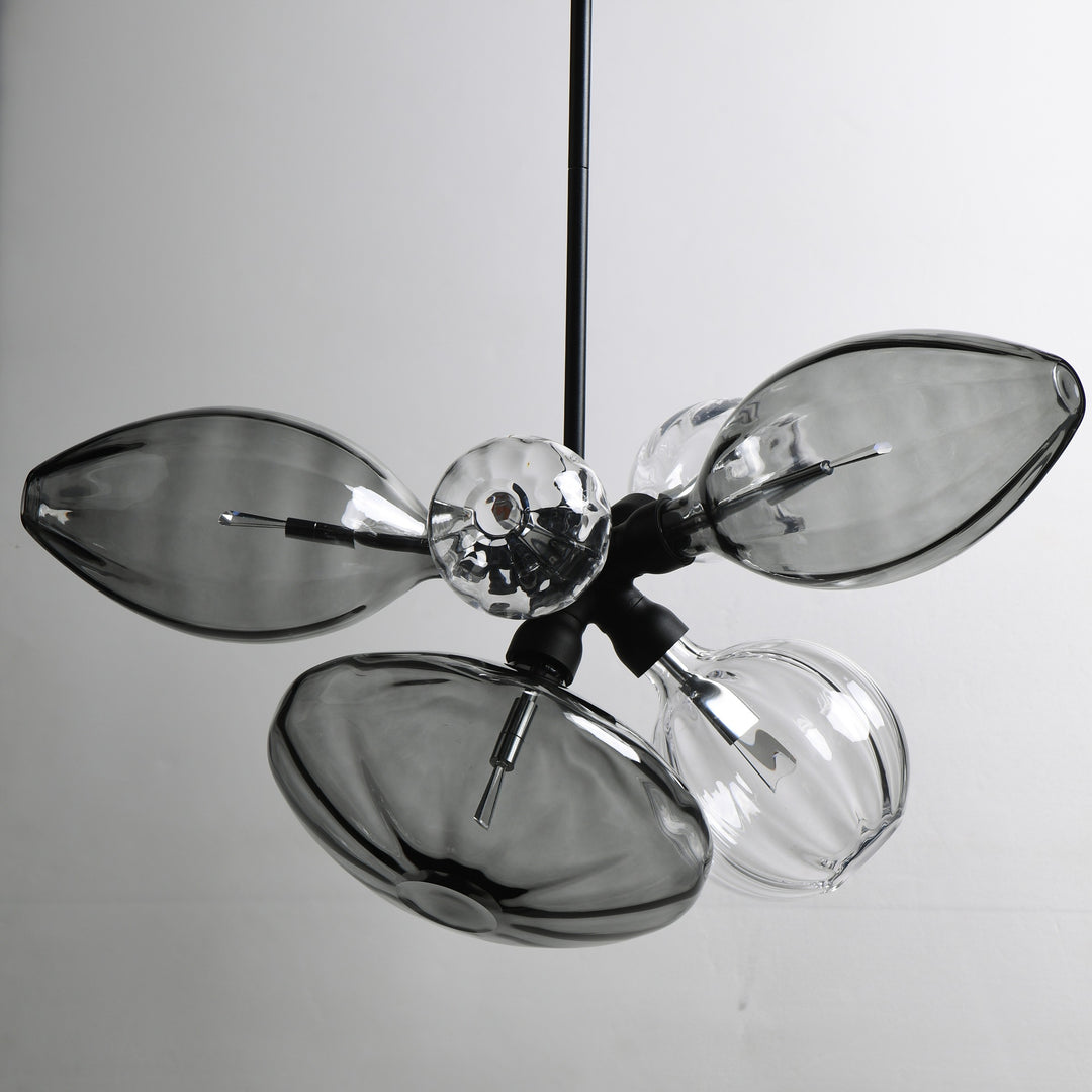 Ray Dance Cluster Ray Dance Single Cluster 6-Light LED Pendant by Studio M Lighting – lifestyle