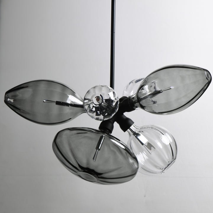 Ray Dance Cluster Ray Dance Single Cluster 6-Light LED Pendant by Studio M Lighting – lifestyle
