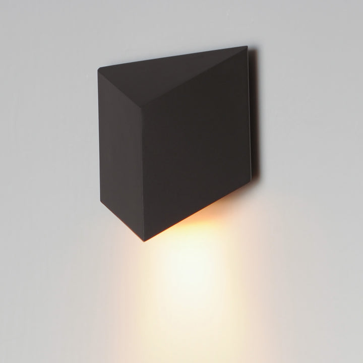 Fractal Small LED Outdoor Sconce by Studio M Lighting – lifestyle