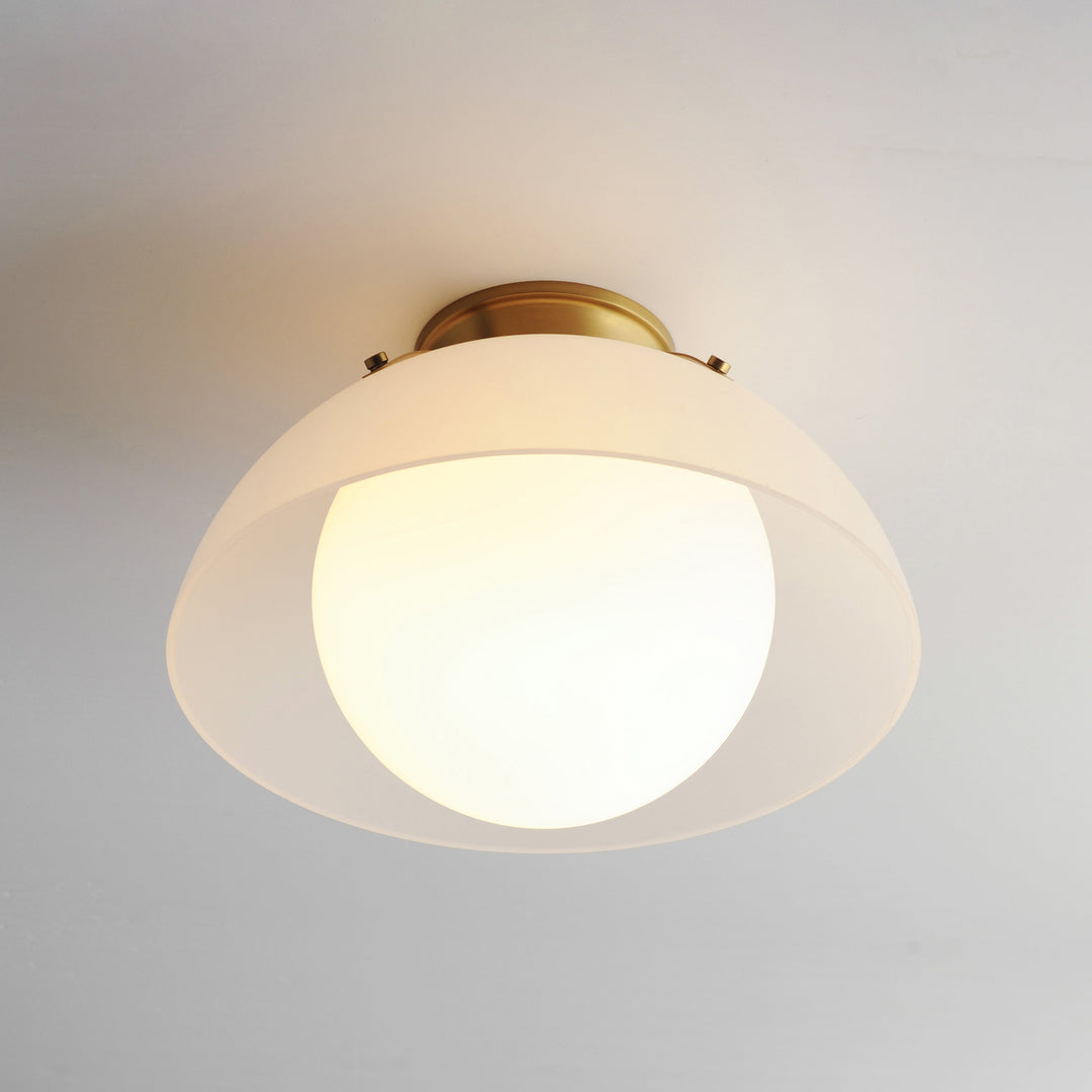 Domain 14" Semi Flush by Studio M Lighting – lifestyle