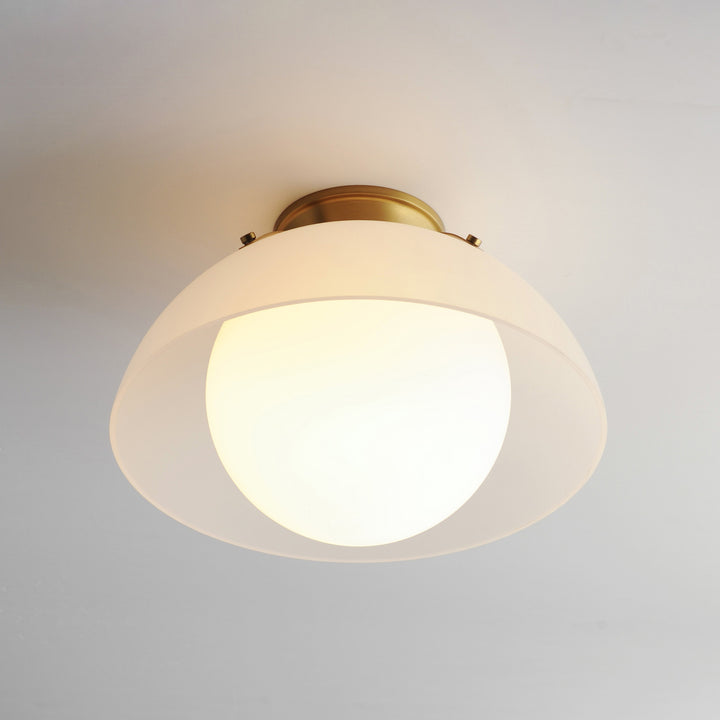 Domain 14" Semi Flush by Studio M Lighting – lifestyle