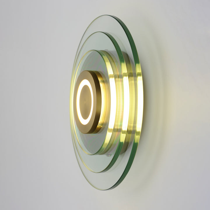 Stratum 1-Light LED Wall/Flush Mount by Studio M Lighting – lifestyle