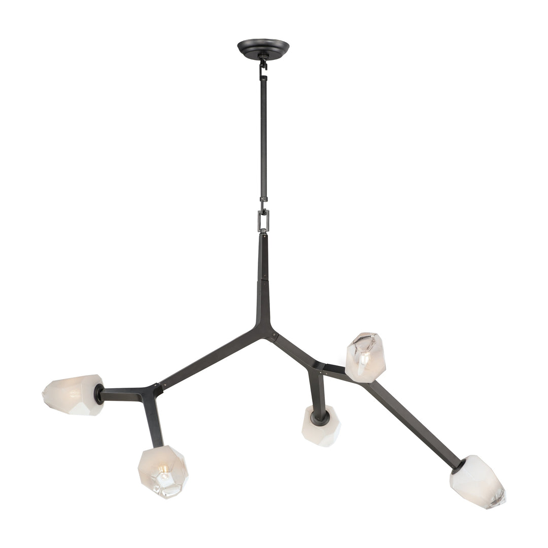 Blossom 5-Light Pendant by Studio M Lighting in Black