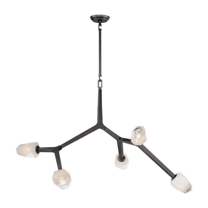 Blossom 5-Light Pendant by Studio M Lighting in Black
