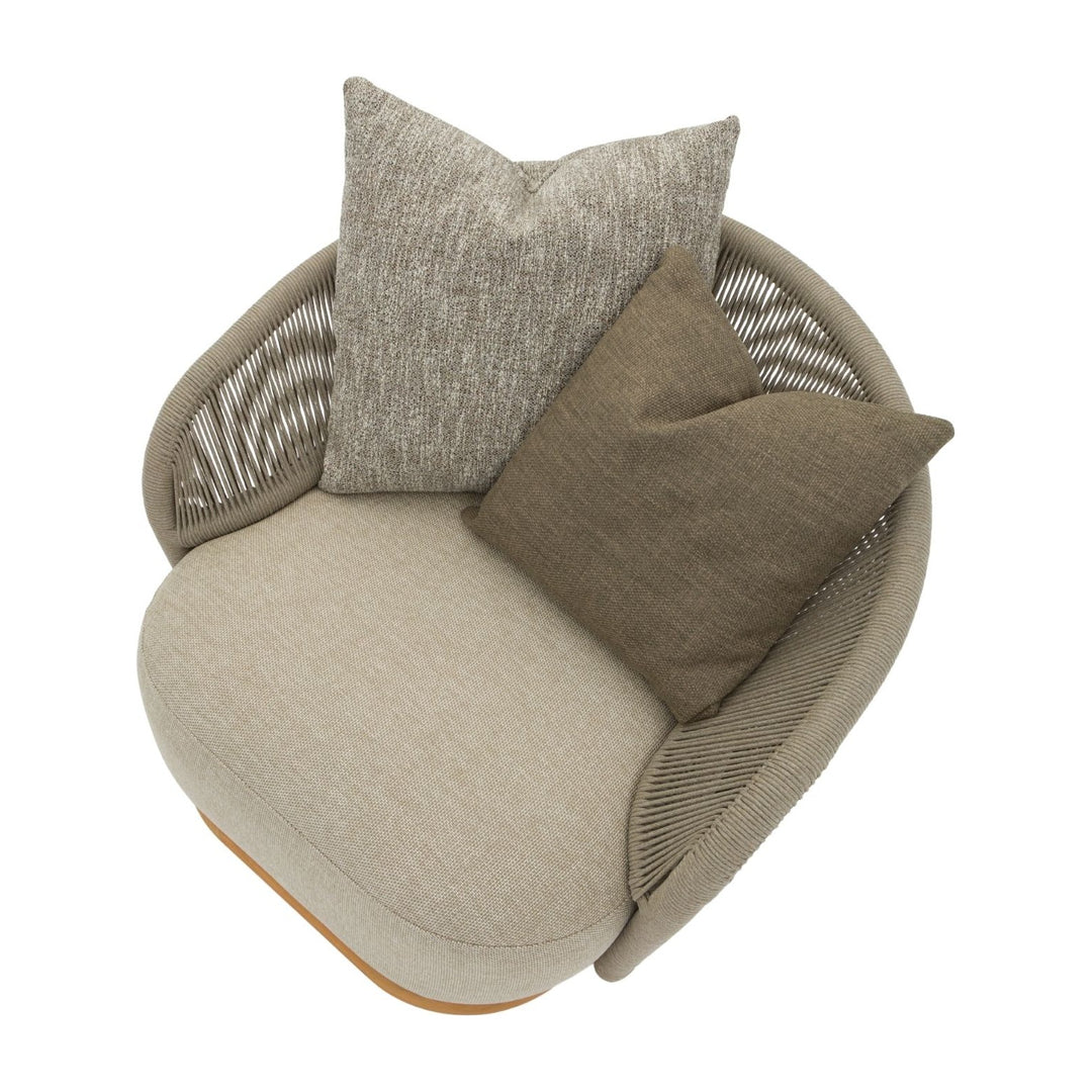 Wave Swivel Armchair by Whiteline Modern Living