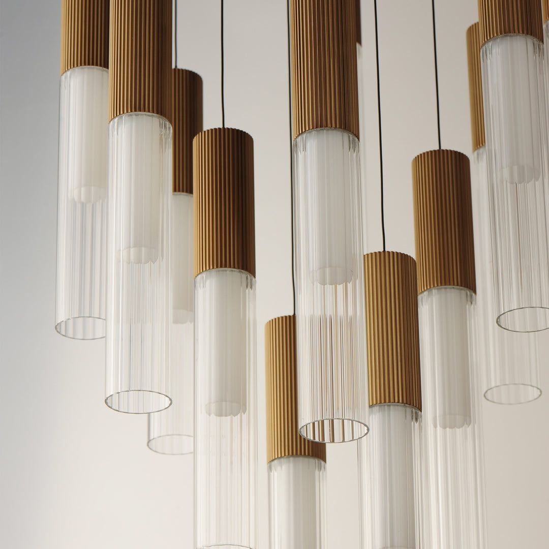 Reeds 12-Light LED Pendant by Studio M Lighting – lifestyle