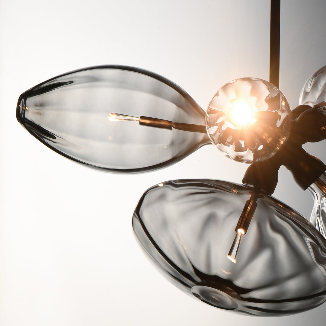 Ray Dance Cluster Ray Dance Single Cluster 6-Light LED Pendant by Studio M Lighting – lifestyle
