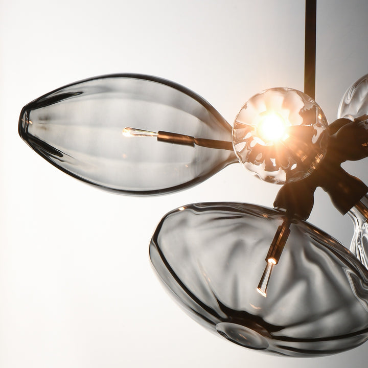 Ray Dance Cluster Ray Dance Single Cluster 6-Light LED Pendant by Studio M Lighting – lifestyle