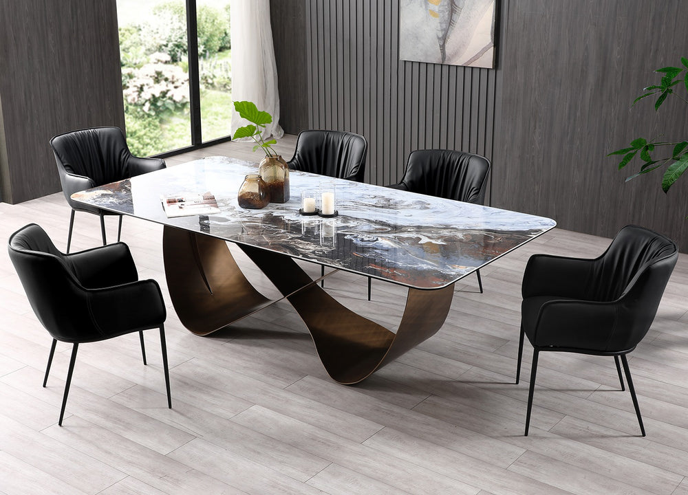 Tiffany Dining Table by Whiteline Modern Living – lifestyle