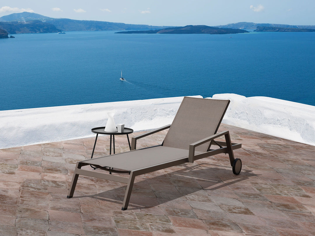 Bondi Outdoor Chaise by Whiteline Modern Living – lifestyle