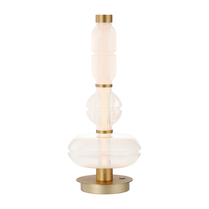Gusto 28" LED Table Lamp by Studio M Lighting in Gold