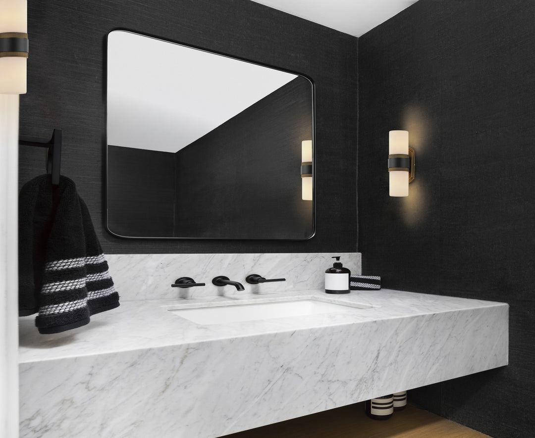 Ruffles 2-Light Outdoor Sconce by Studio M Lighting – lifestyle