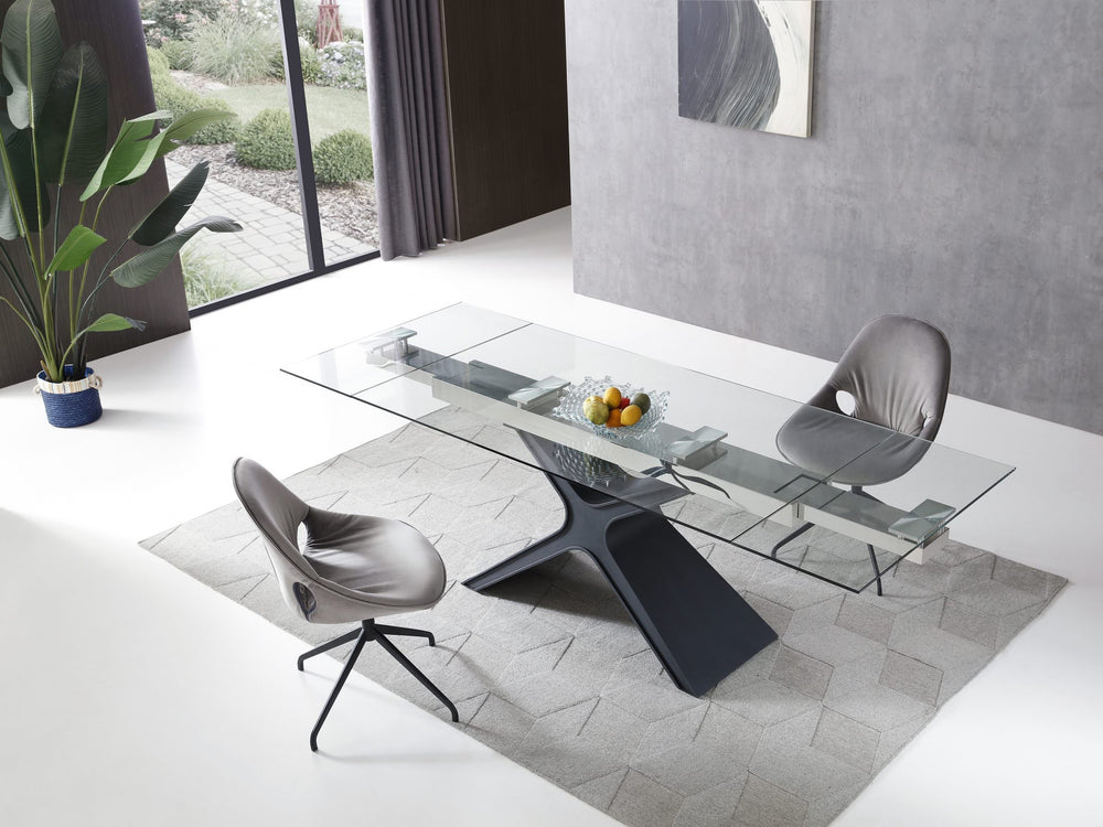 West Extendable Dining Table by Whiteline Modern Living – lifestyle
