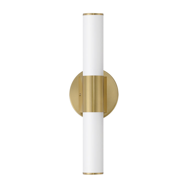 Tubo 18" LED Bath Vanity by Studio M Lighting in Natural Aged Brass