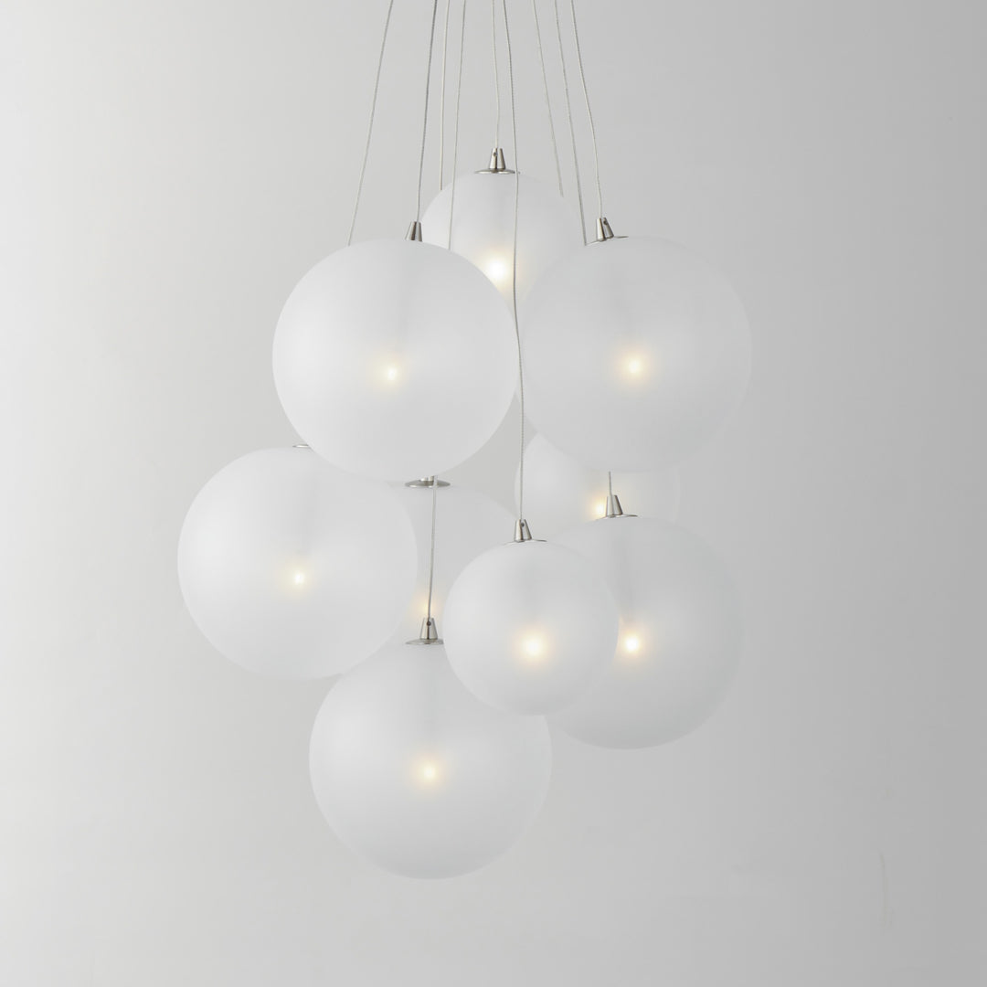 Burst 9-Light LED Pendant by Studio M Lighting – lifestyle