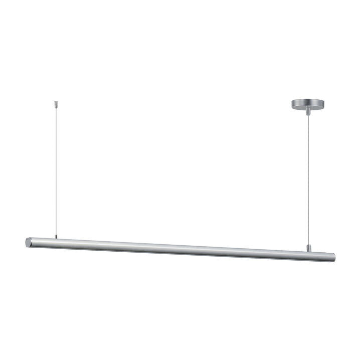 Continuum 48 LED Pendant by Studio M Lighting in Satin Aluminum