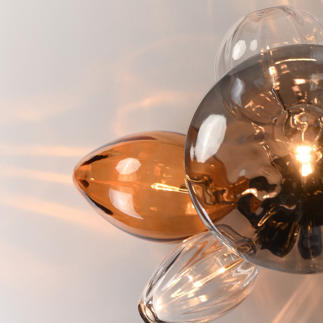 Ray Dance Cluster Ray Dance LED Wall Sconce by Studio M Lighting – lifestyle