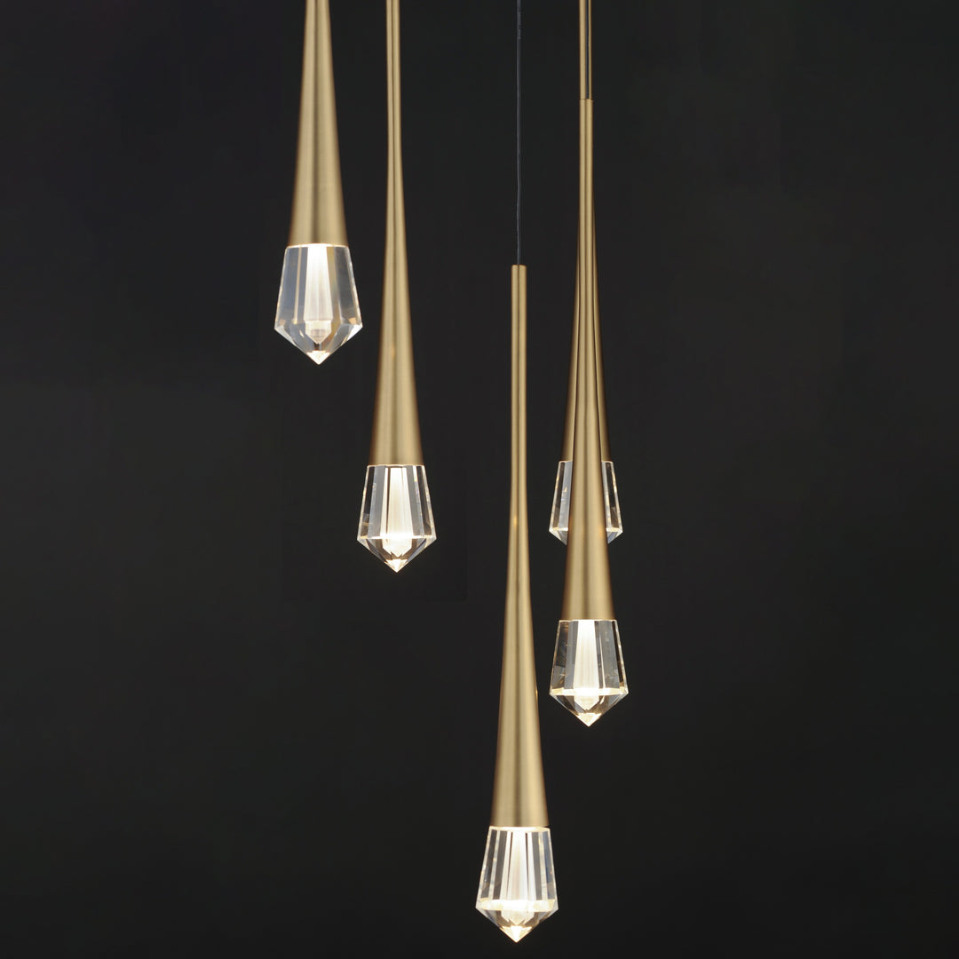 Pierce 5-Light LED Pendant by Studio M Lighting – lifestyle