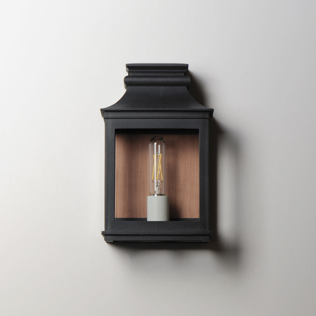 Savannah VX Small Outdoor Sconce by Studio M Lighting – lifestyle