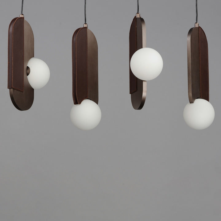 Stitched 5-Light Pendant by Studio M Lighting – lifestyle