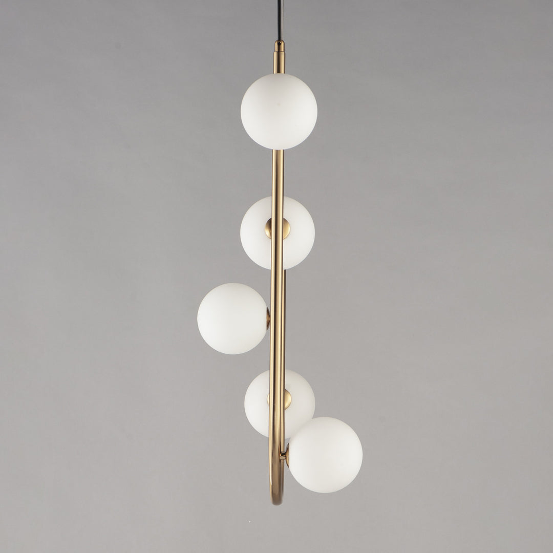 Contour 5-Light Cord Hung Pendant by Studio M Lighting – lifestyle