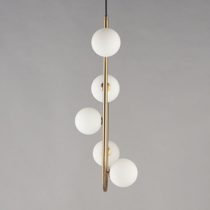 Contour 5-Light Cord Hung Pendant by Studio M Lighting – lifestyle