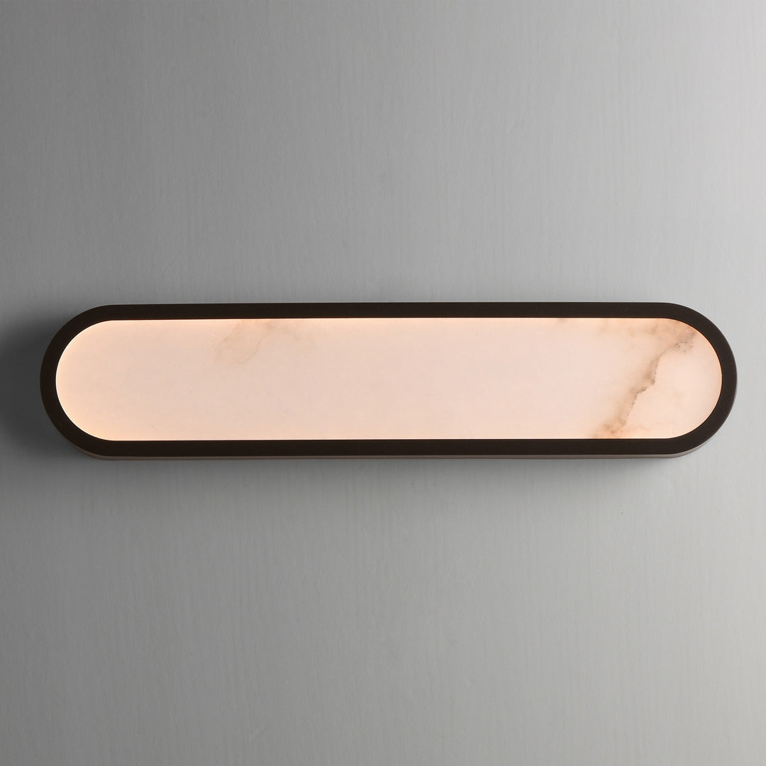 Plinth 24 LED Alabaster Wall Sconce by Studio M Lighting – lifestyle