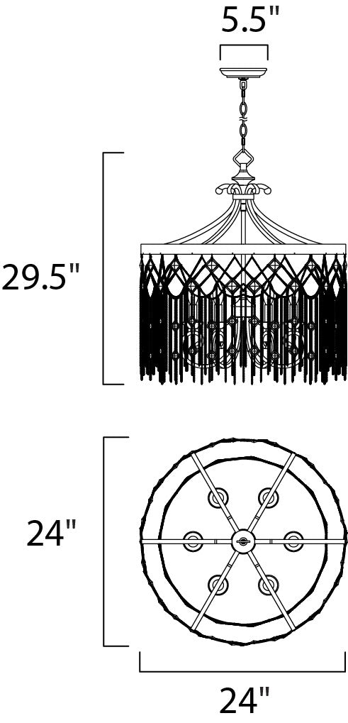 Brasilia Large LED Outdoor Sconce by Studio M Lighting – line drawing