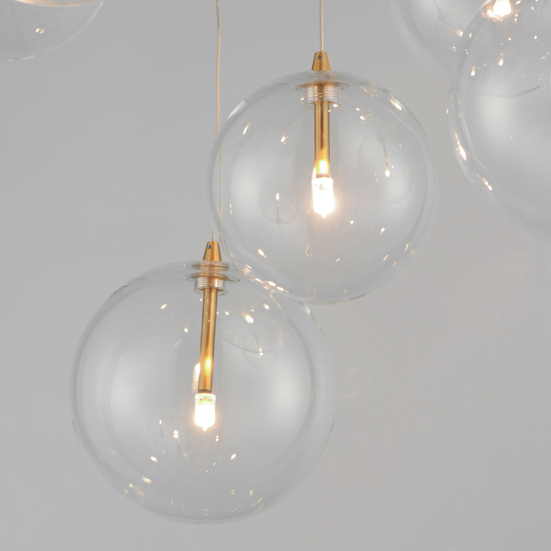 Global 9-Light LED Chandelier by Studio M Lighting – lifestyle