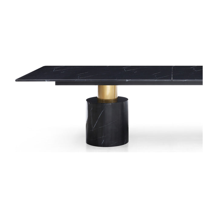 Geneva Dining Table Cylinder by Whiteline Modern Living