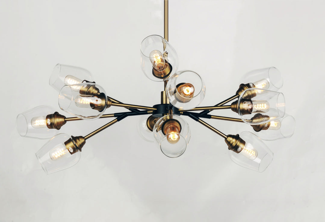 Savvy 12-Light Chandelier by Studio M Lighting – lifestyle