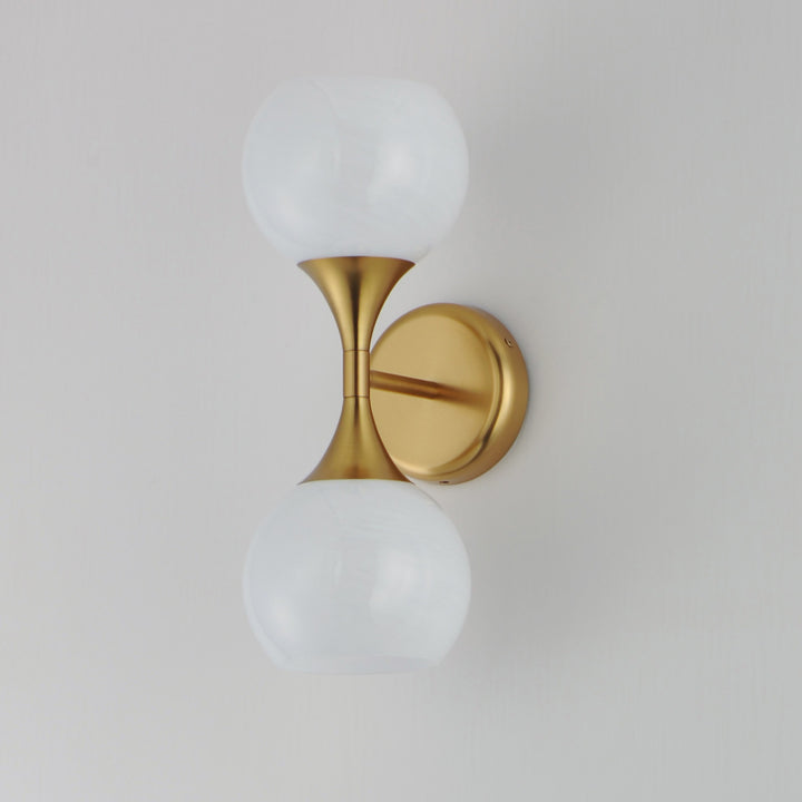 Neve 2-Light Wall Sconce by Studio M Lighting – lifestyle