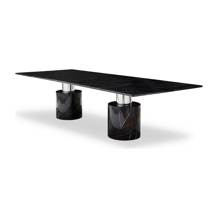 Geneva Dining Table Cylinder by Whiteline Modern Living